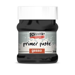 Alapozó paszta (gesso) - fekete - 230 ml