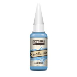 Média tinta - korallkék - 20 ml