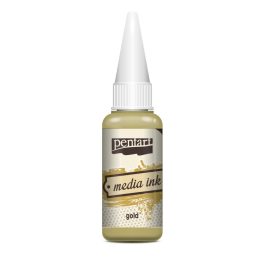 Média tinta - metál - arany - 20 ml