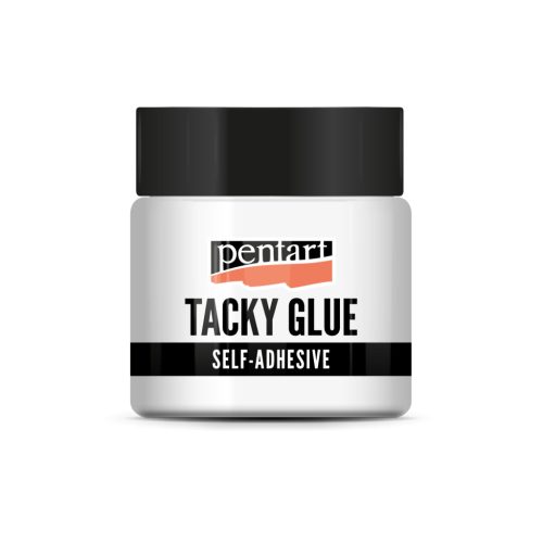 Hobbiragasztó, öntapadóra száradó (Tacky Glue), 50 ml