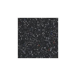 Dekorgumi, öntapadós, A4, glitteres, fekete